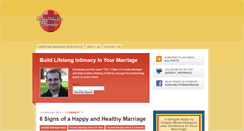 Desktop Screenshot of godshelpformarriage.com